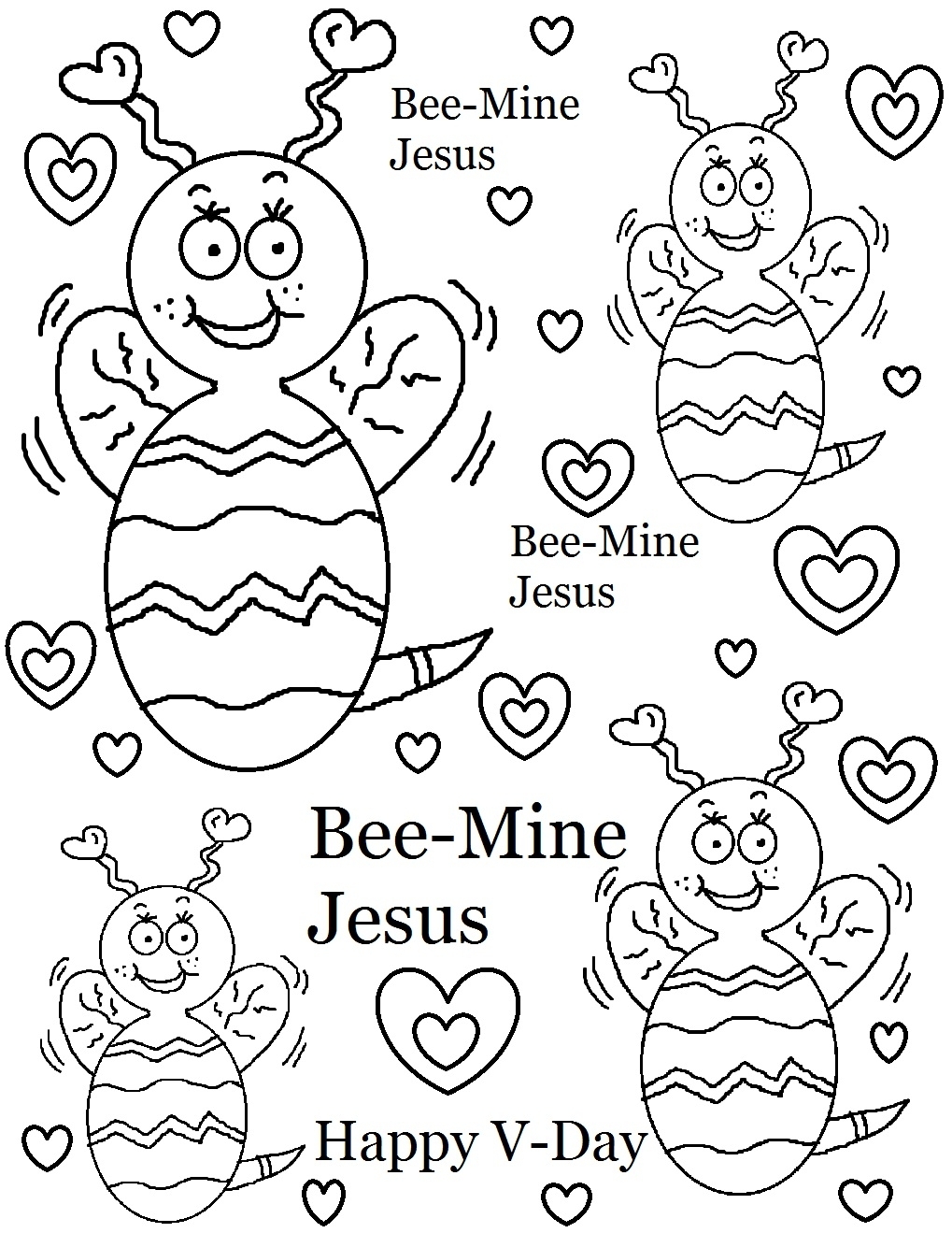 Christian Valentines Coloring Pages At GetColorings Free