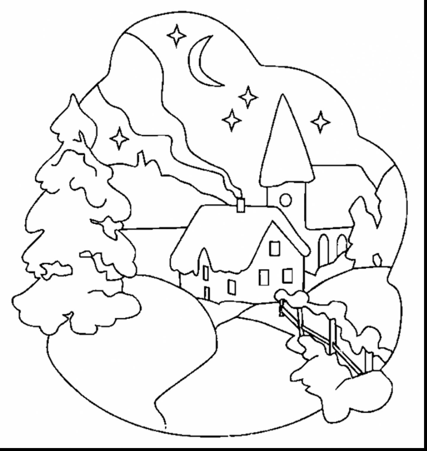 Christmas And Winter Coloring Pages at GetColorings.com ...