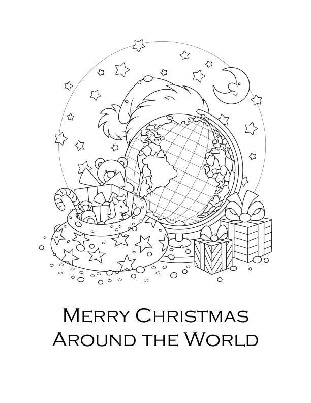 Christmas Around The World Coloring Pages At GetColorings Free Printable Colorings Pages