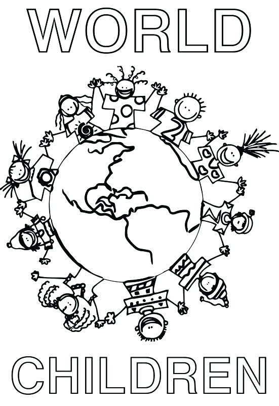 Christmas Around The World Coloring Pages at Free