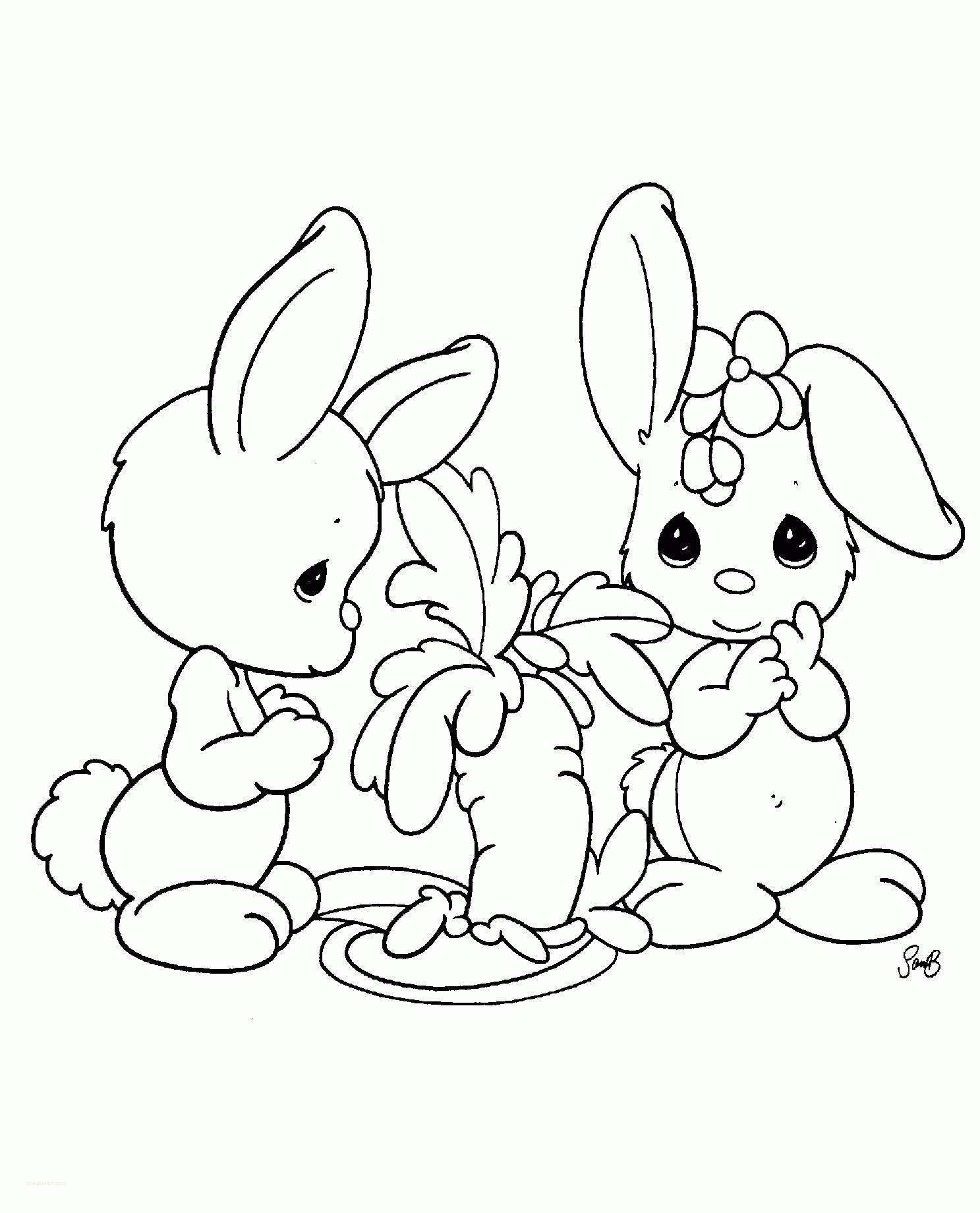 Christmas Bunny Coloring Pages at GetColorings.com | Free printable