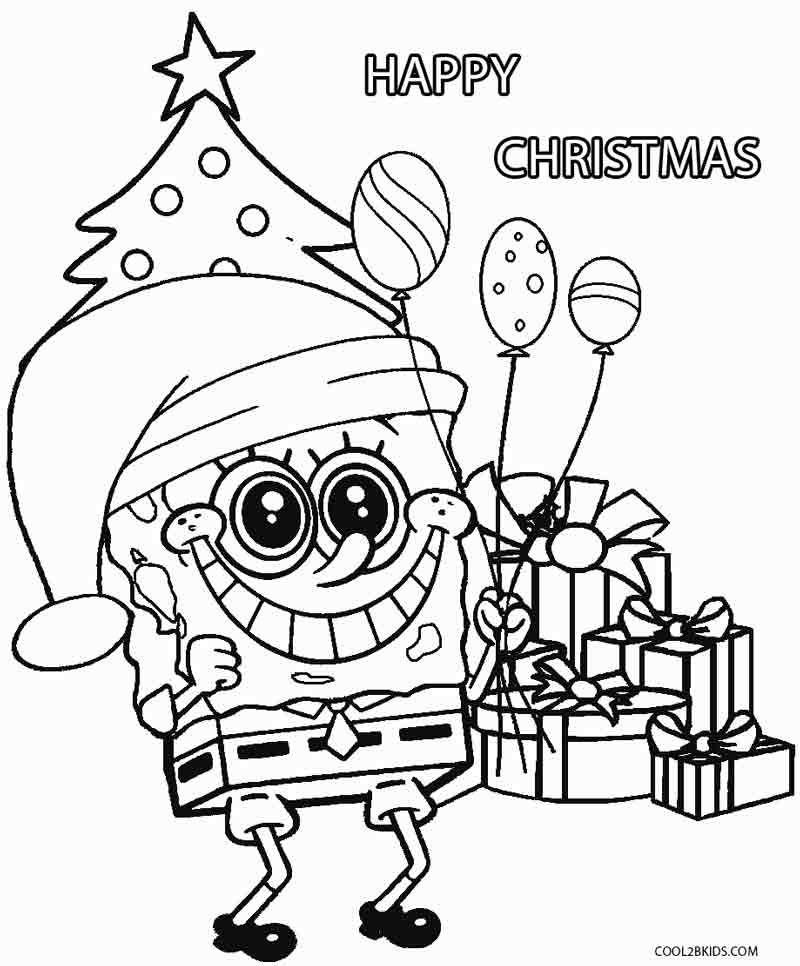 Christmas Cartoon Characters Coloring Pages at ...