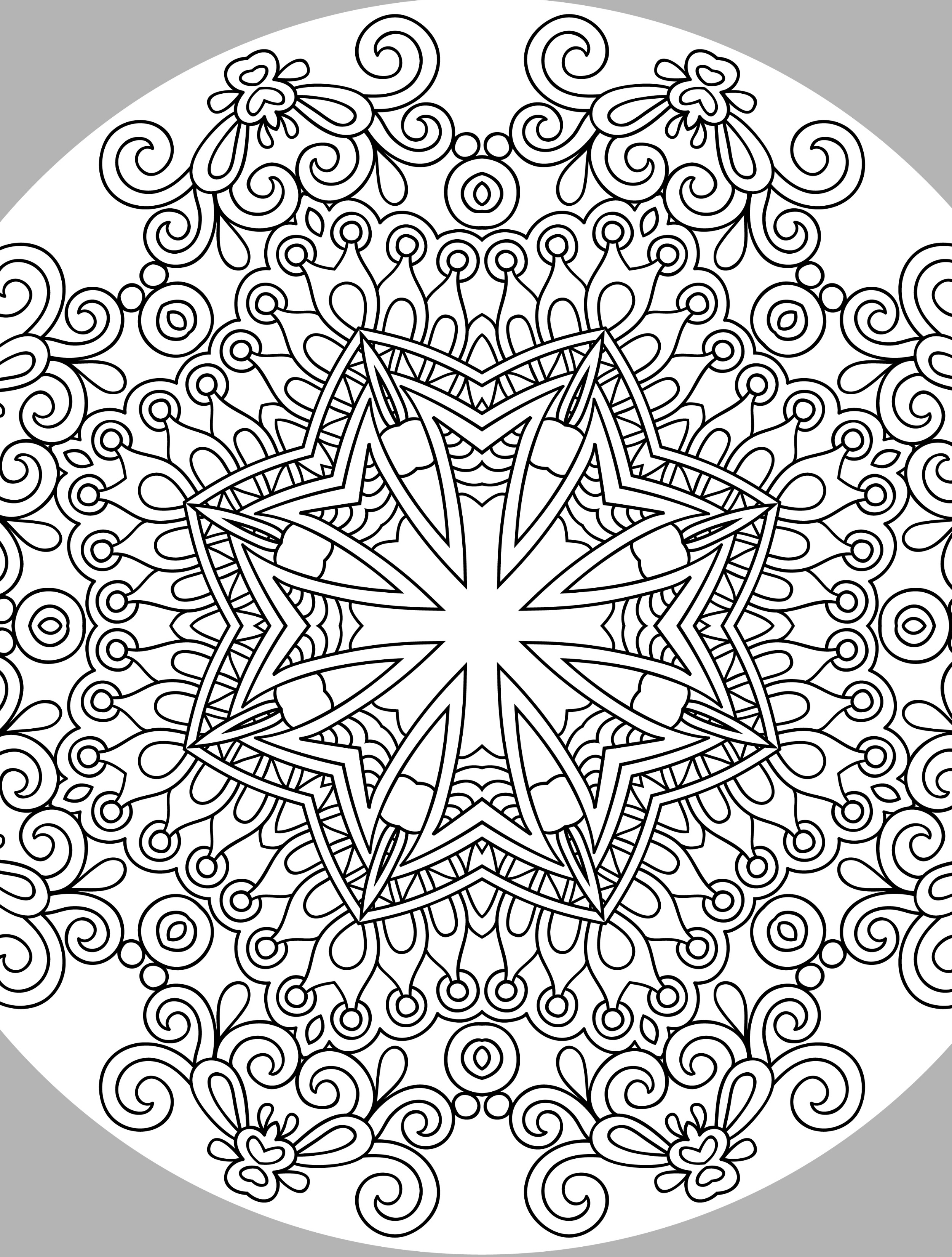 Free Printable Coloring Pages For Adults Pdf at ...