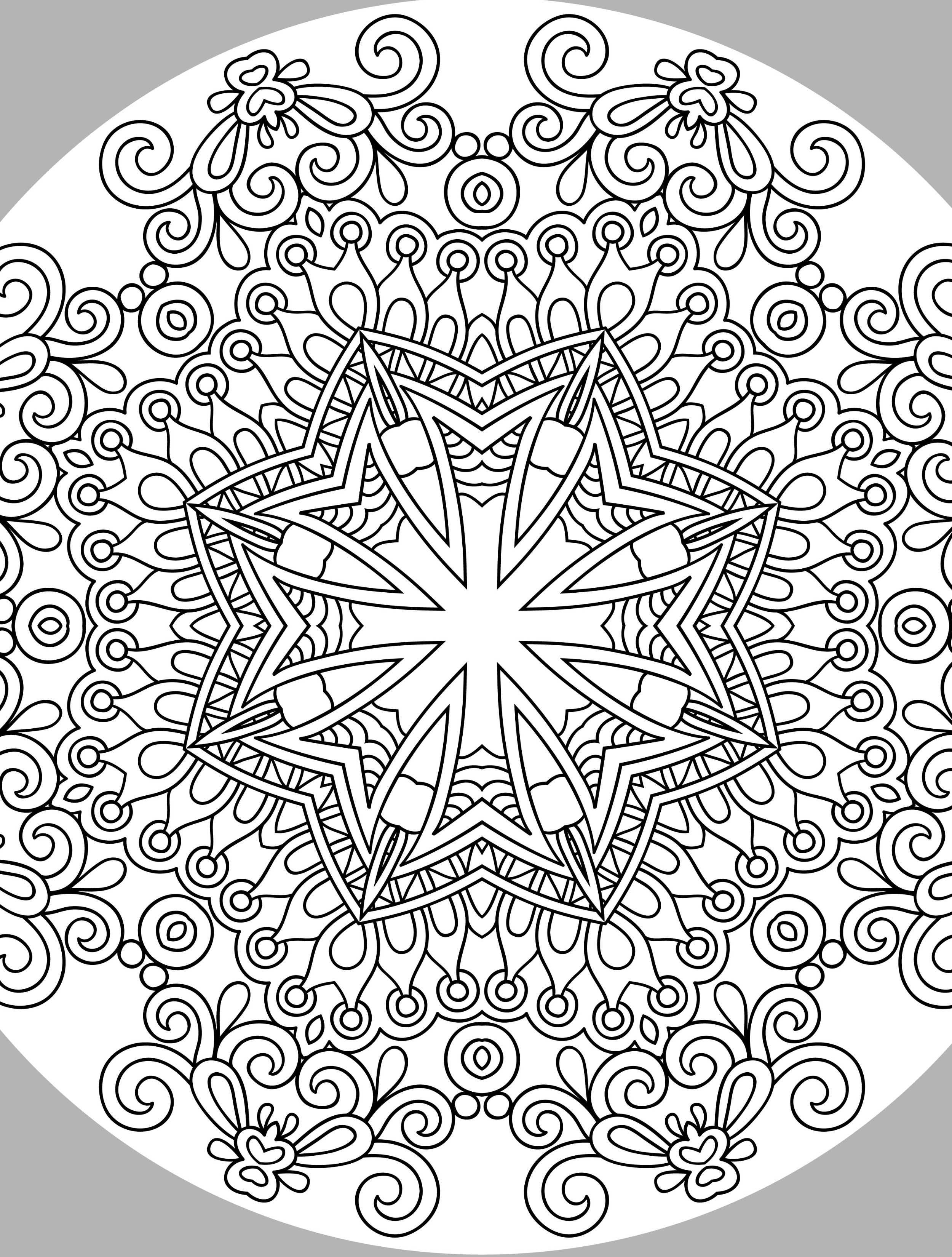 Free Printable Christmas Colouring Pages For Adults Free Printable 