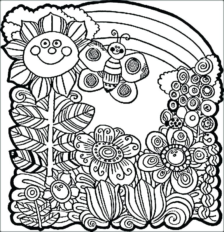Christmas Coloring Pages For Middle School at GetColorings