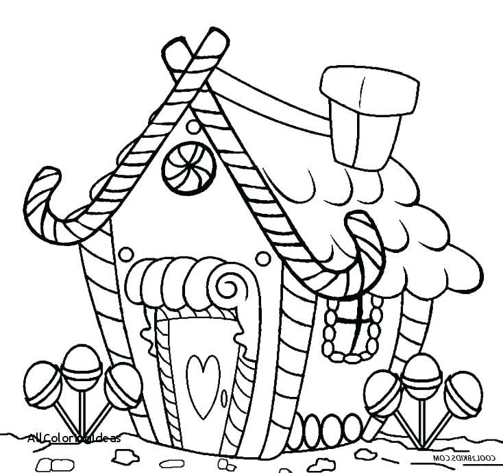 Christmas Coloring Pages Gingerbread House at GetColorings.com | Free