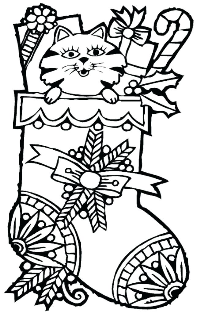 Christmas Coloring Pages Large At GetColorings Free Printable