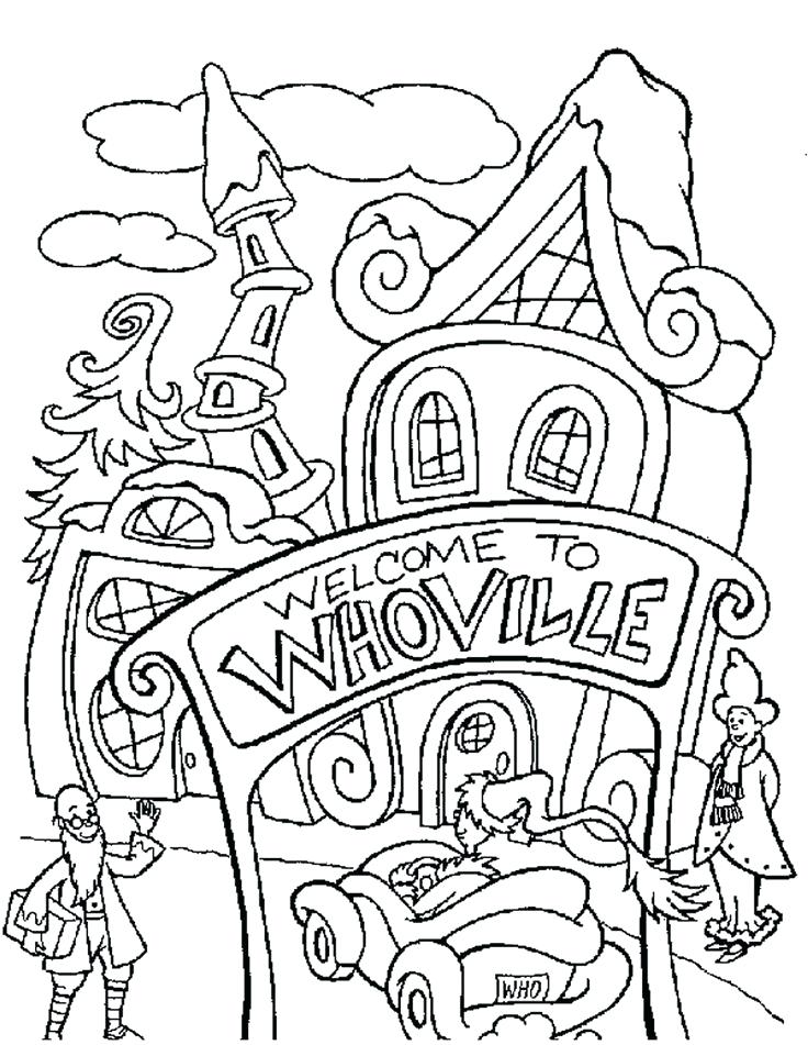 Christmas Coloring Pages Of The Grinch at GetColorings.com | Free