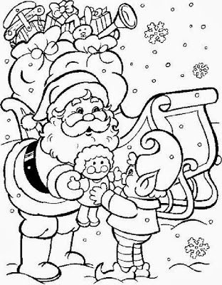 Christmas Coloring Pages Spanish at GetColorings.com | Free printable