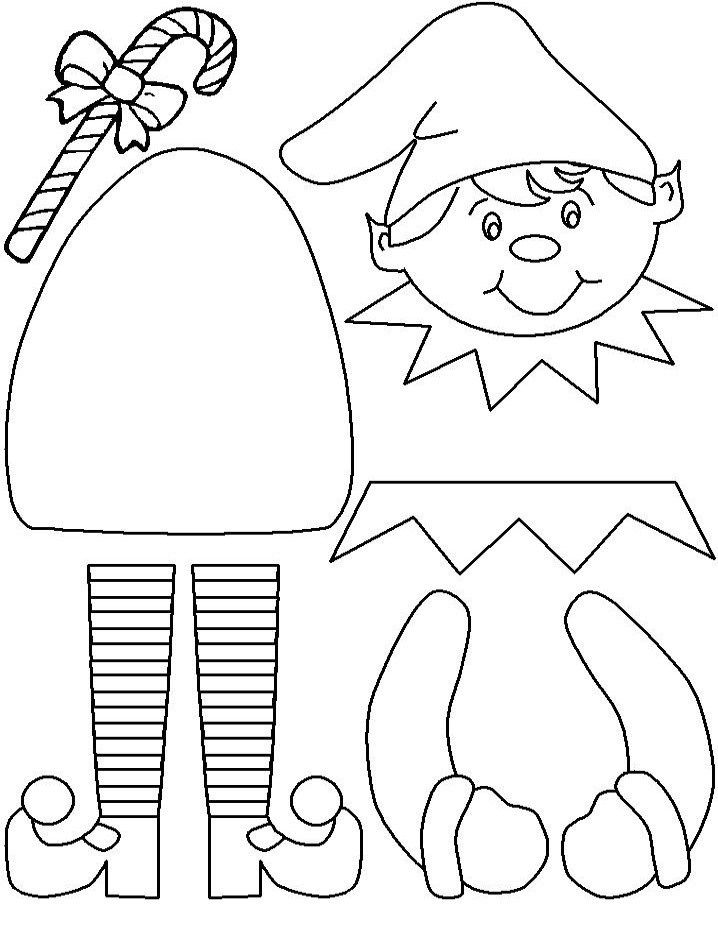 Christmas Elf On The Shelf Coloring Pages at GetColorings.com | Free