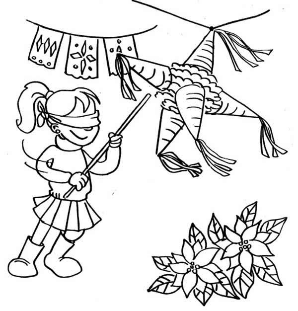 Christmas In Mexico Coloring Pages at Free printable