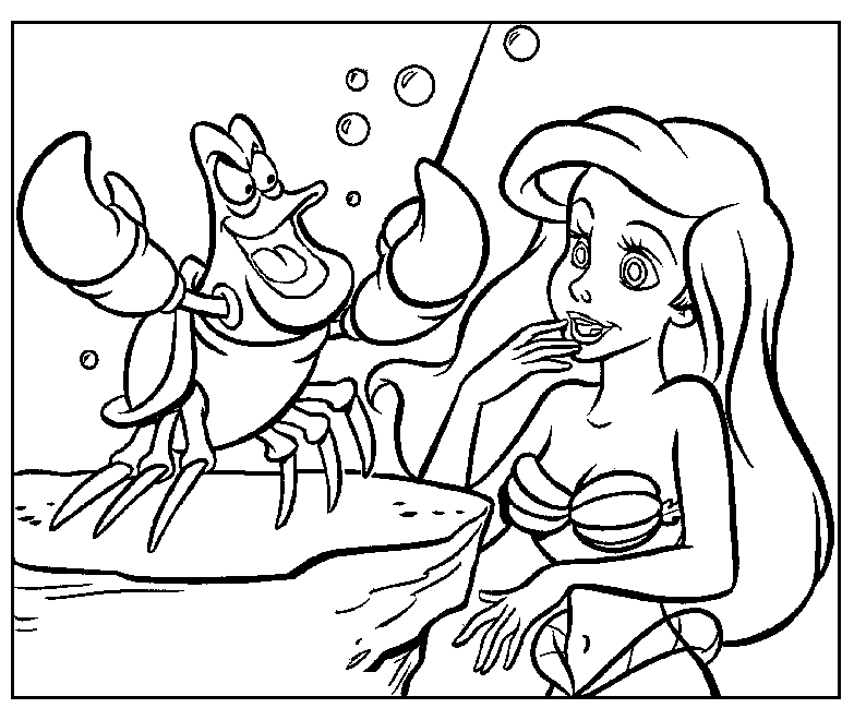 Christmas Mermaid Coloring Pages at GetColorings.com | Free printable