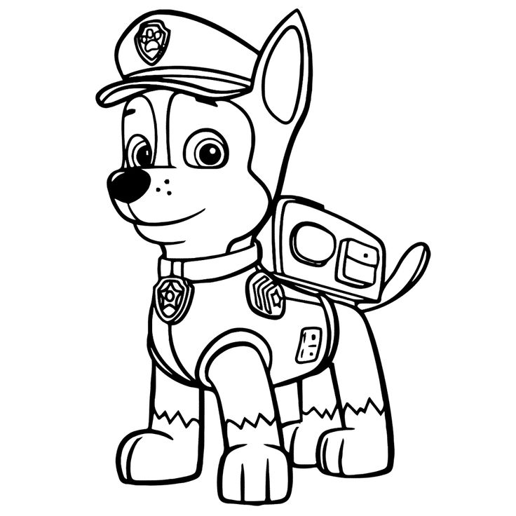 Christmas Paw Patrol Coloring Pages At Getcolorings.com 