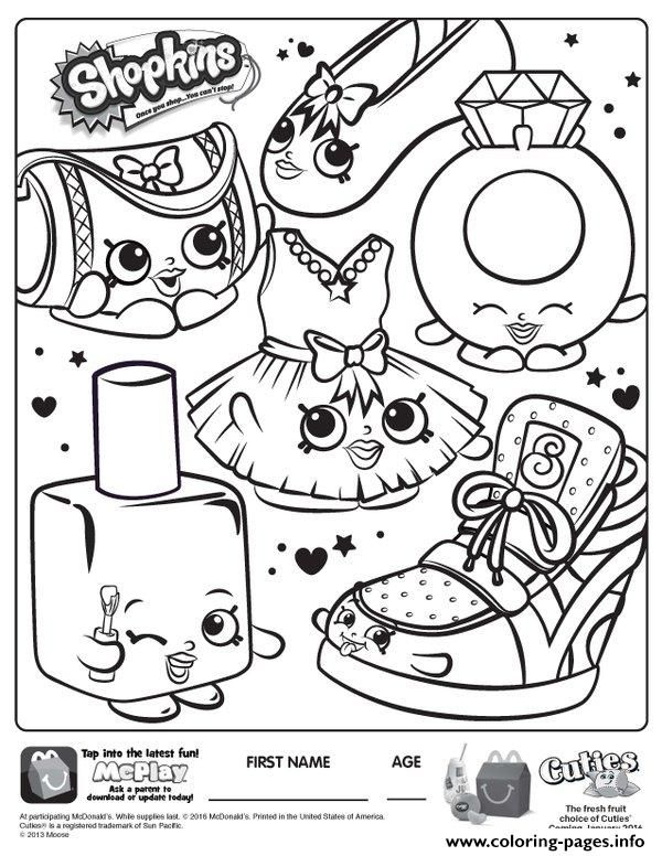 Christmas Shopkins Coloring Pages at GetColorings.com ...