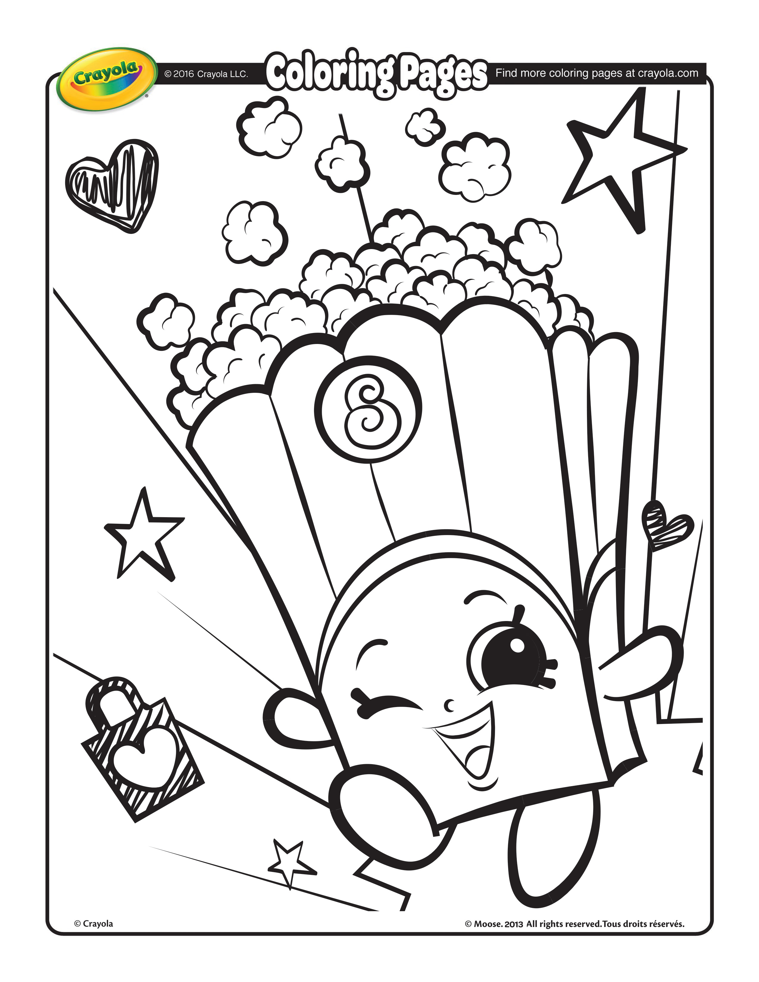 Christmas Shopkins Coloring Pages At Free Printable