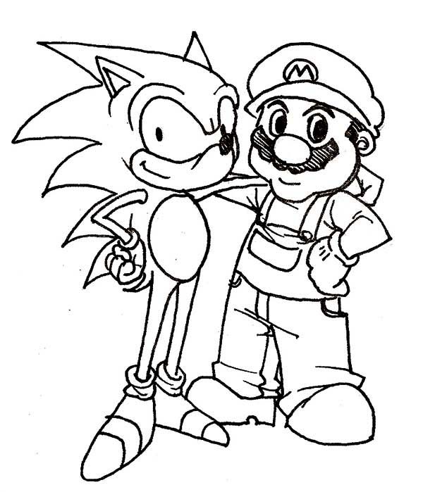 Christmas Sonic Coloring Pages at GetColorings.com | Free printable