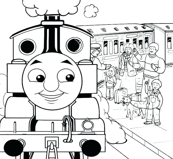 Christmas Train Coloring Pages at GetColorings.com | Free printable