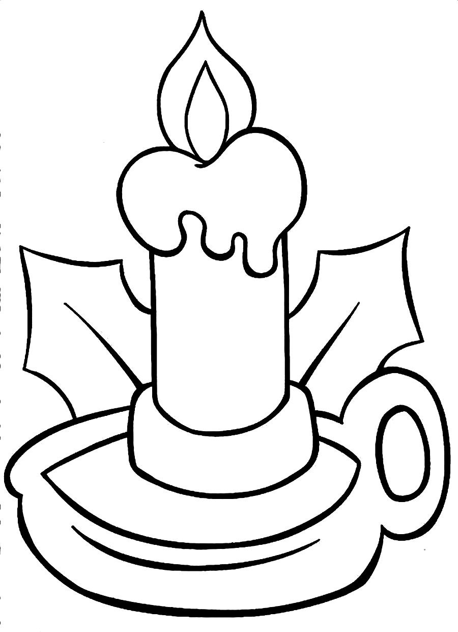 Christmas Tree Lights Coloring Pages at GetColorings.com | Free