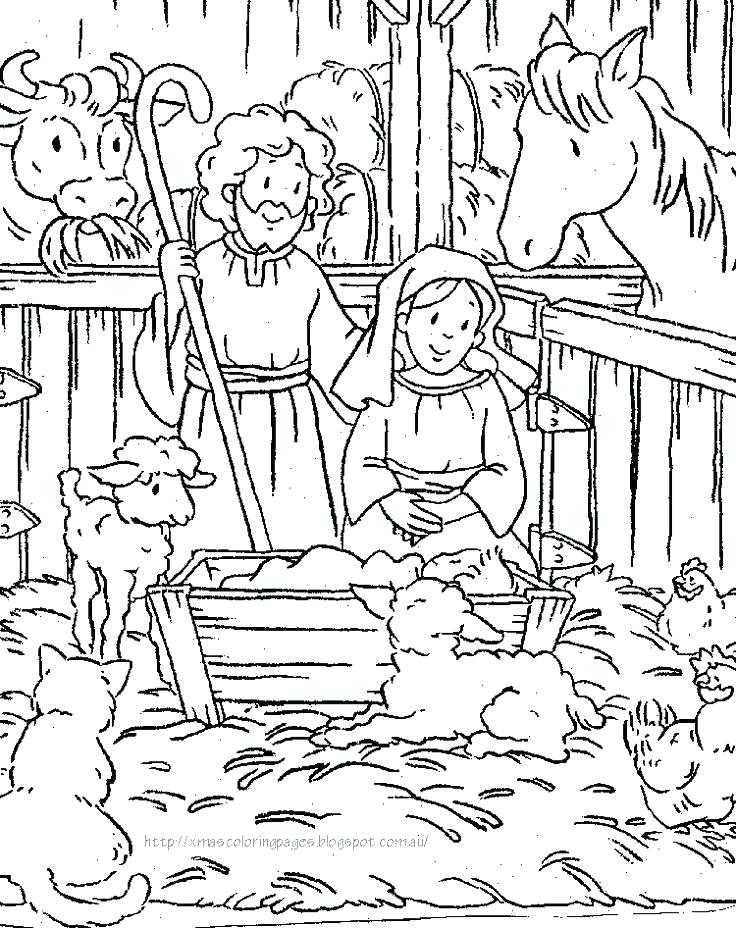 Christmas Village Coloring Pages At GetColorings Free Printable