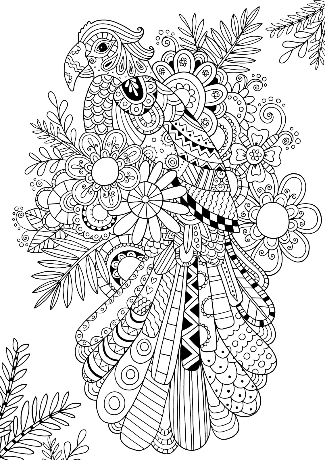 Christmas Zentangle Coloring Pages at GetColorings.com | Free printable