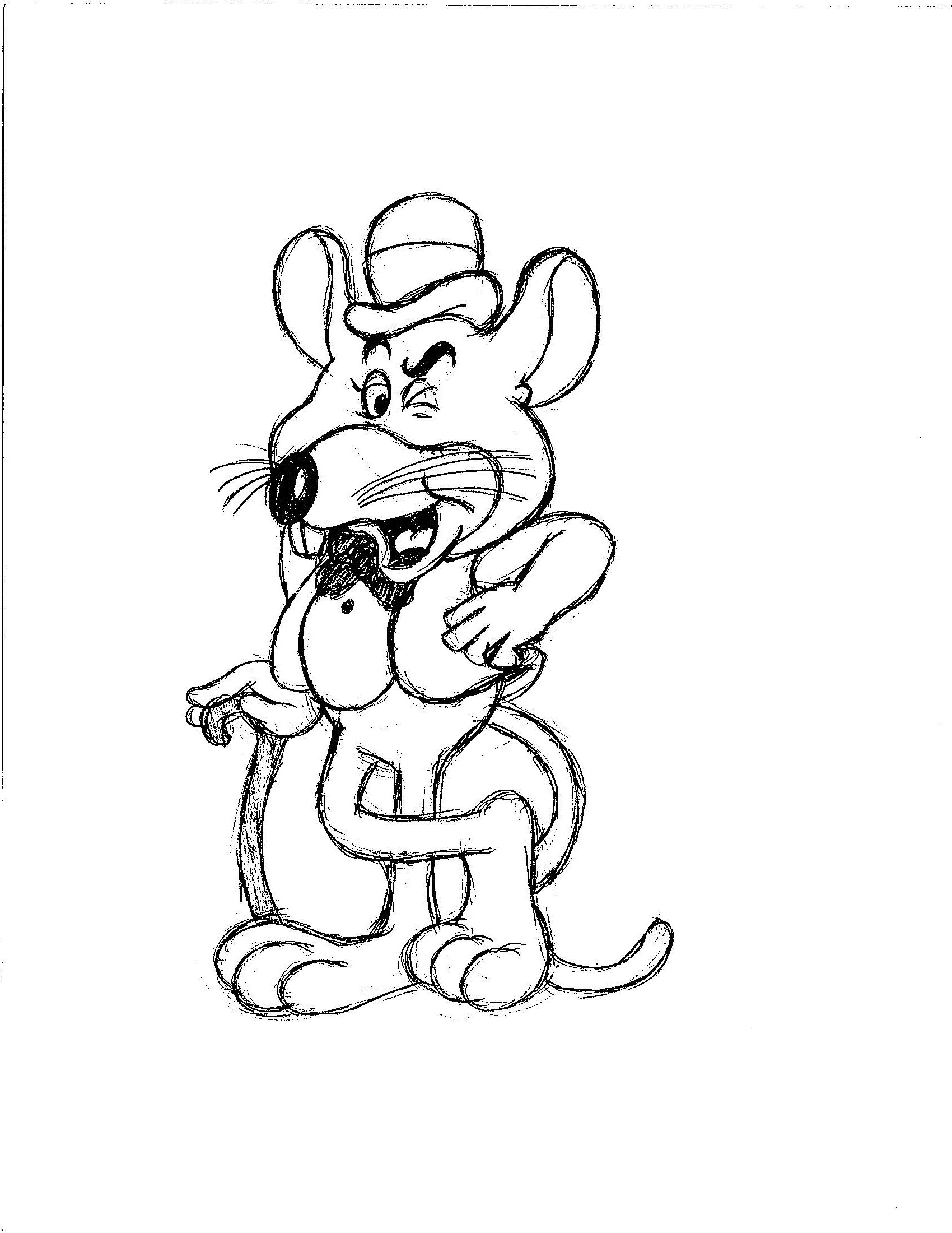 Chuck E Cheese Coloring Page at GetColorings.com | Free printable colorings pages to print and color