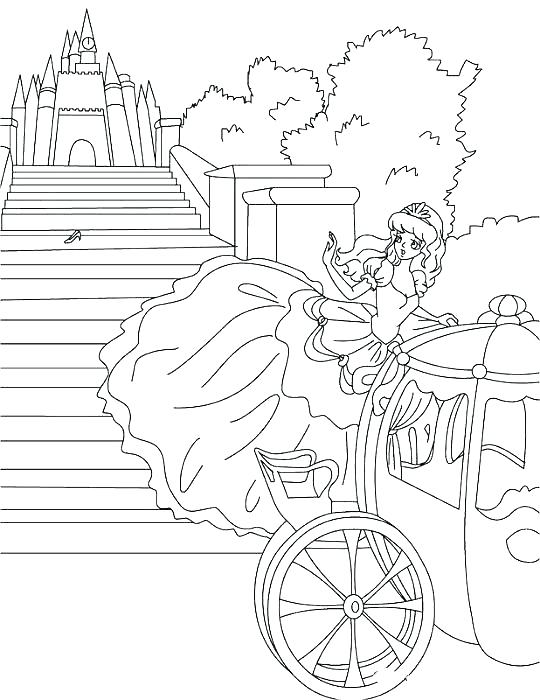 Cinderella 2015 Coloring Pages at Free printable