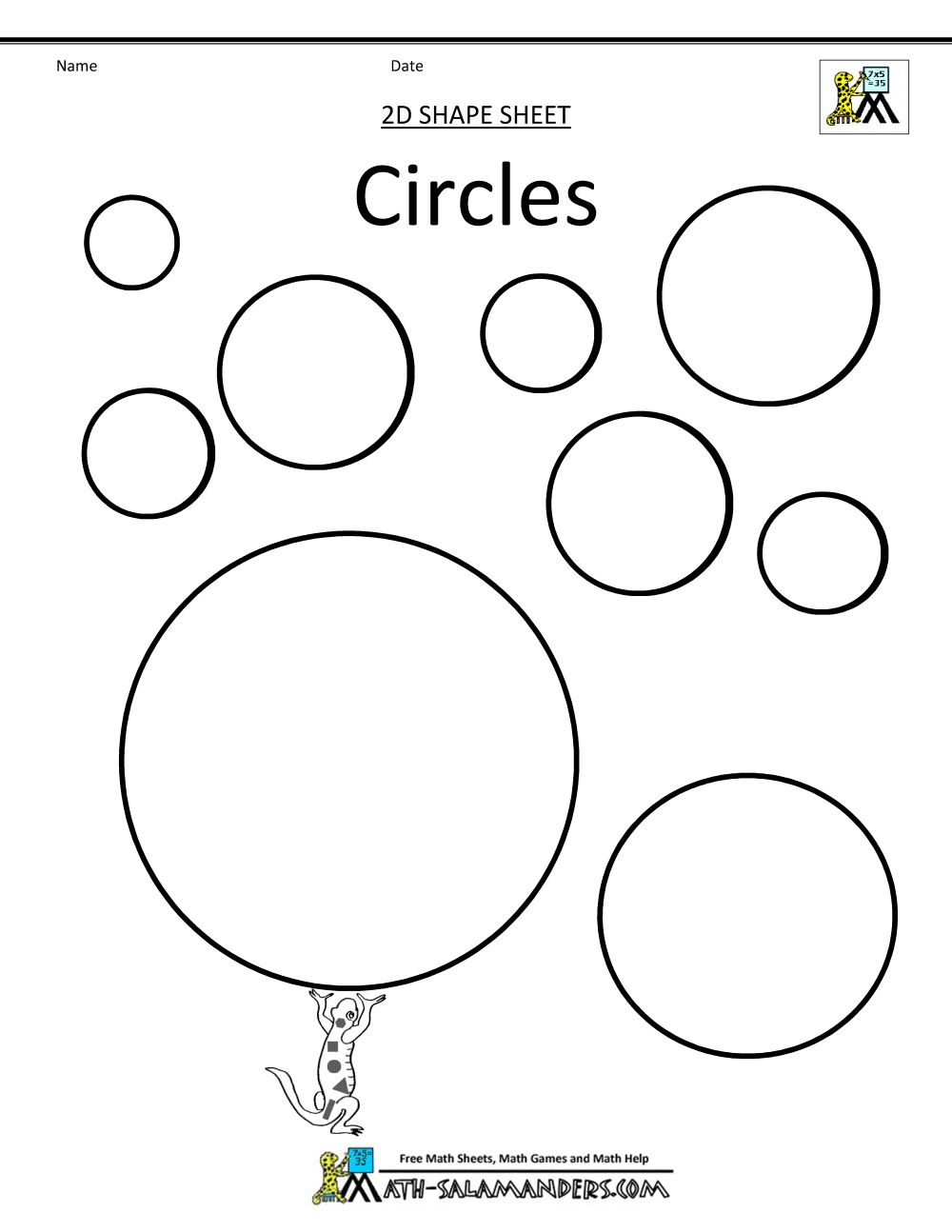 Circle Coloring Page at GetColorings.com | Free printable colorings