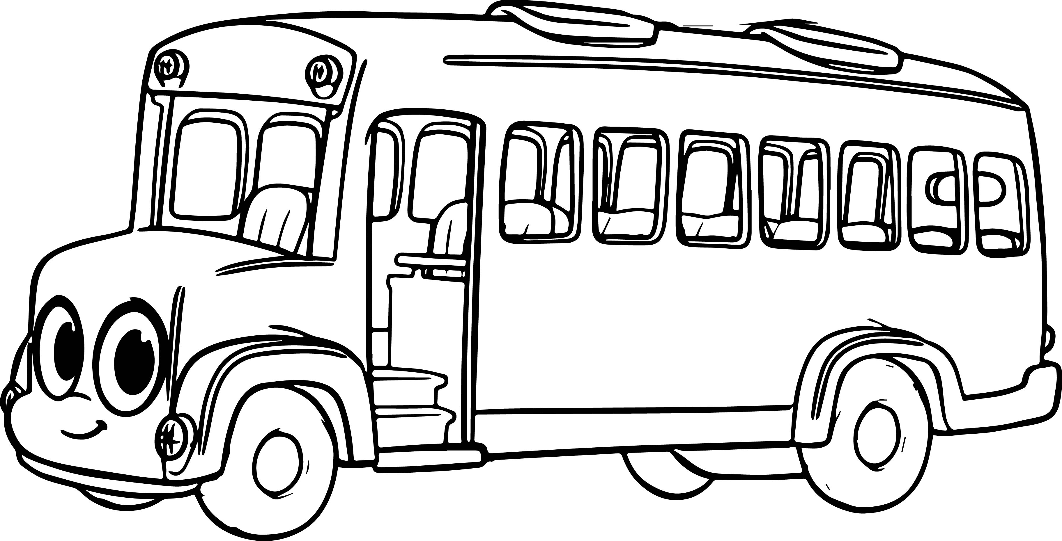 City Bus Coloring Page at Free printable colorings