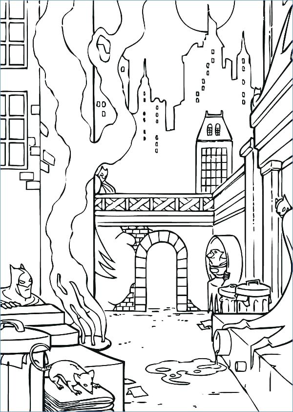 City Skyline Coloring Page at GetColorings.com | Free printable