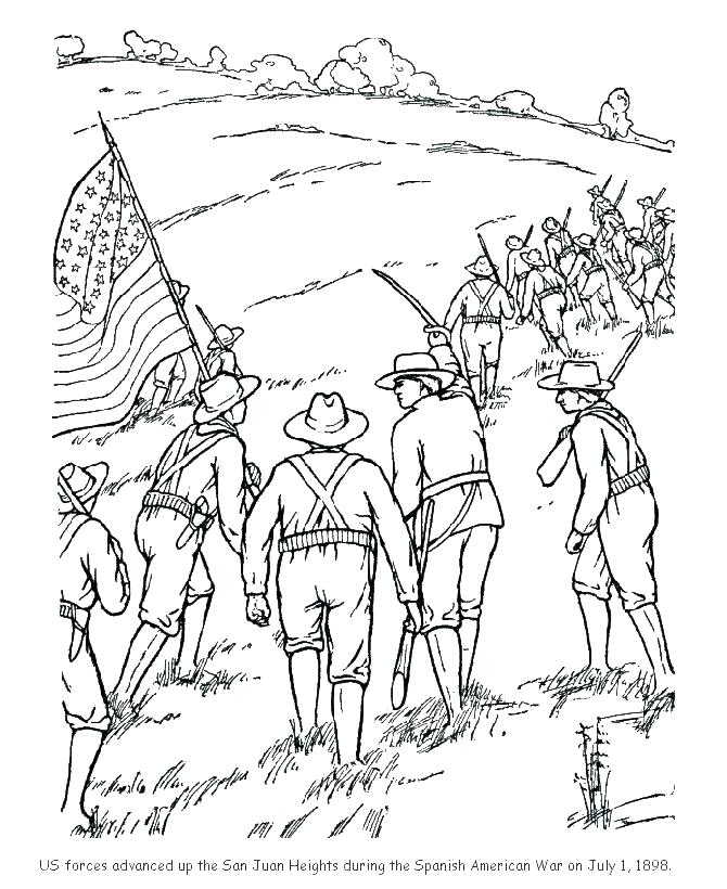 Civil War Coloring Pages Flags at Free printable