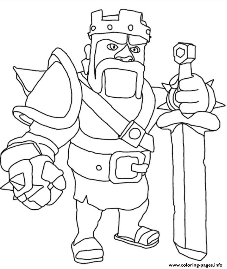 Clash Royale Coloring Pages at Free printable