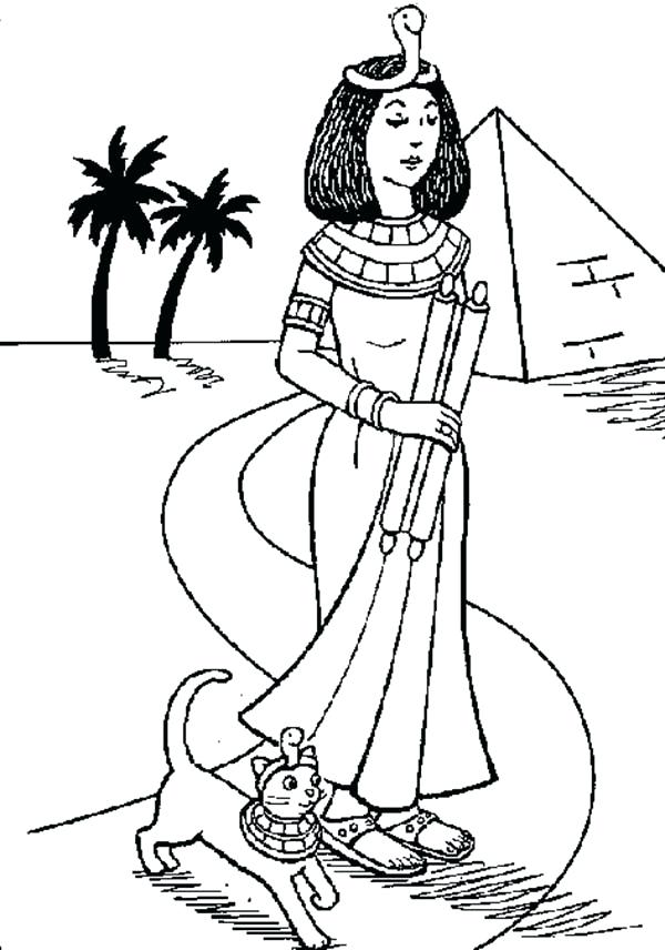 Cleopatra Coloring Page at GetColorings.com | Free printable colorings