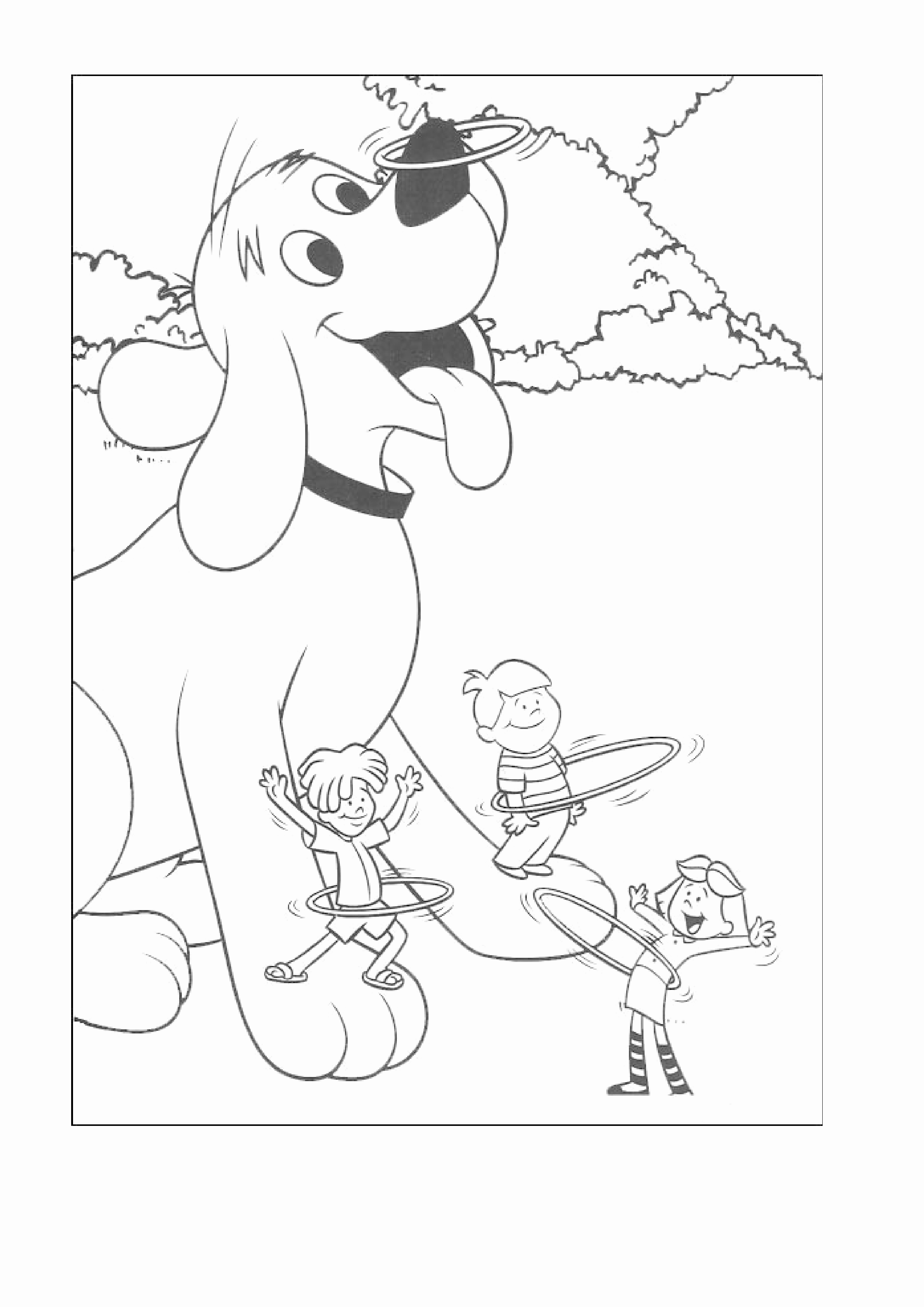 Clifford Puppy Days Coloring Pages at GetColorings.com | Free printable