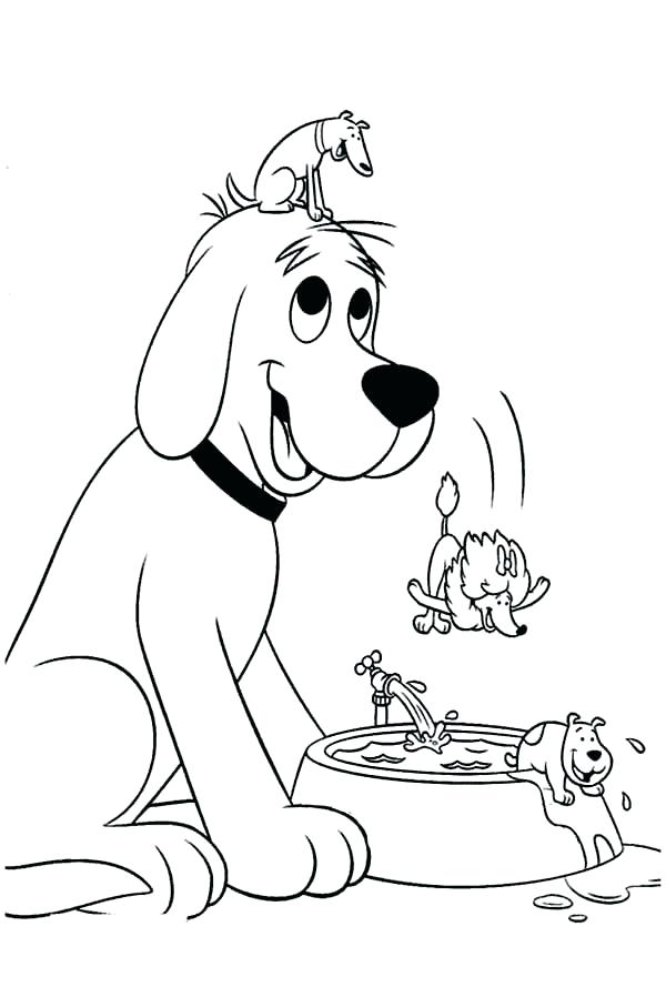 Clifford The Big Red Dog Coloring Pages At GetColorings Free Printable Colorings Pages To 