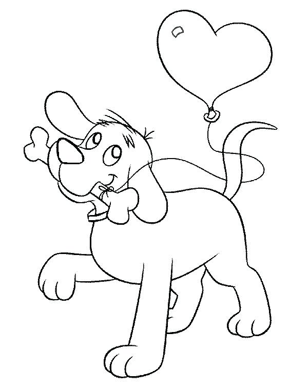 Clifford The Big Red Dog Coloring Pages At GetColorings Free 