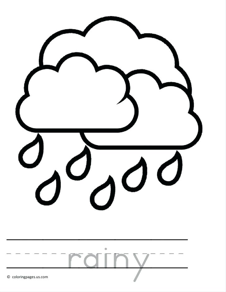 Cloud Coloring Page at GetColorings.com | Free printable colorings