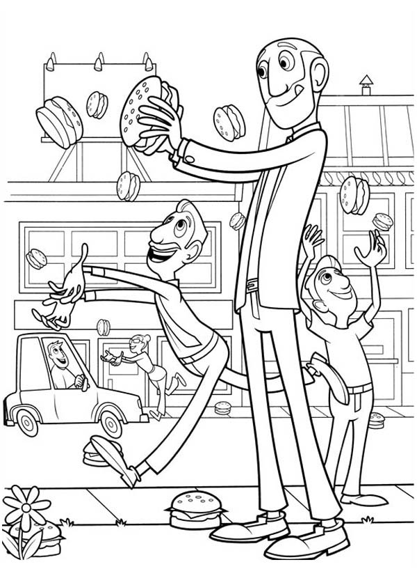 Cloudy With A Chance Of Meatballs 2 Coloring Pages at GetColorings.com