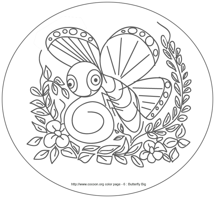 Cocoon Coloring Page at GetColorings.com | Free printable colorings