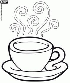 Coffee Cup Coloring Pages at GetColorings.com | Free printable ...