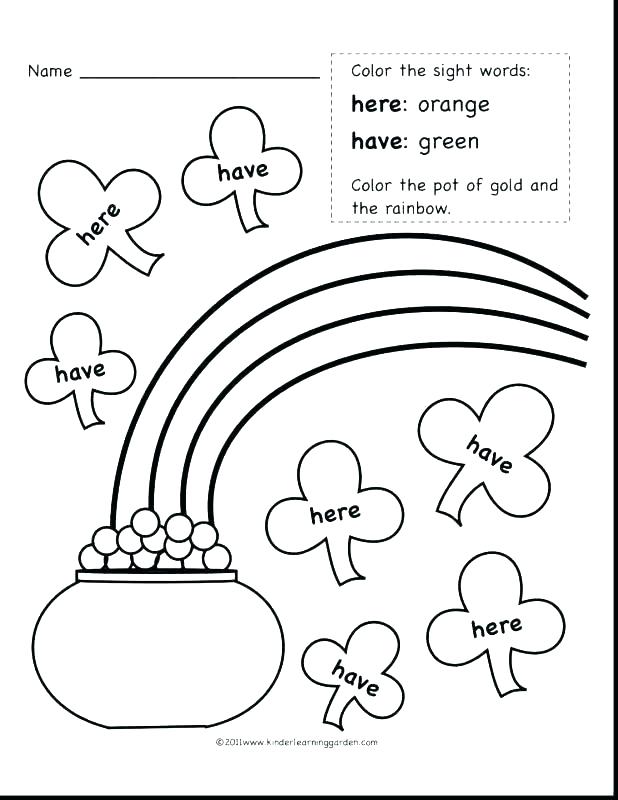 Color Word Coloring Pages At Getcolorings.com | Free Printable