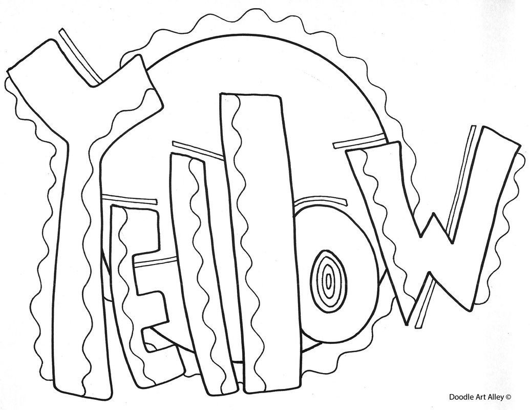 Color Yellow Coloring Pages at GetColorings.com | Free printable