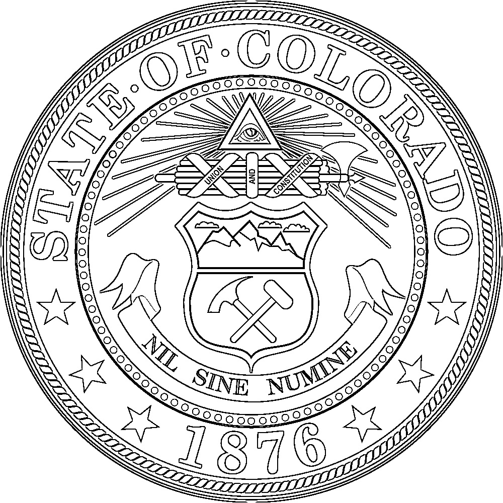 Colorado State Coloring Pages at Free printable
