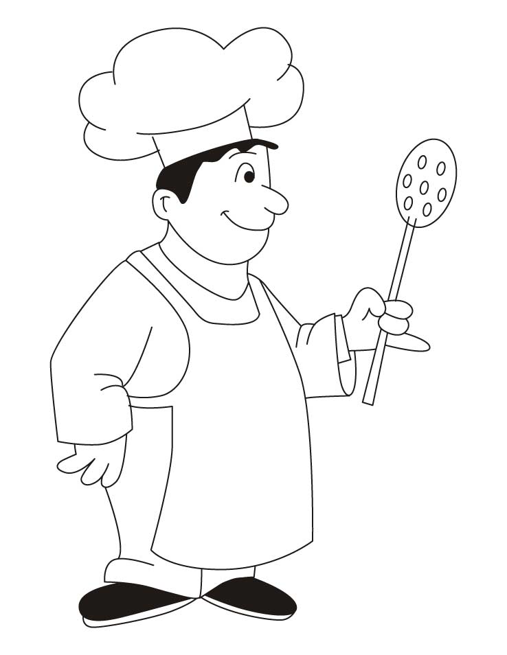 Coloring Page Chef at Free printable colorings pages