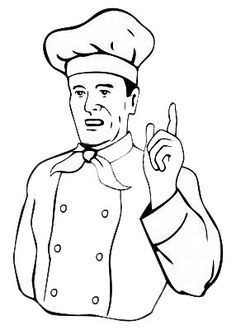 Coloring Page Chef At GetColorings Free Printable Colorings Pages