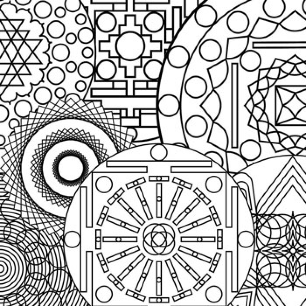 Coloring Pages Abstract Art Printable at GetColorings.com | Free