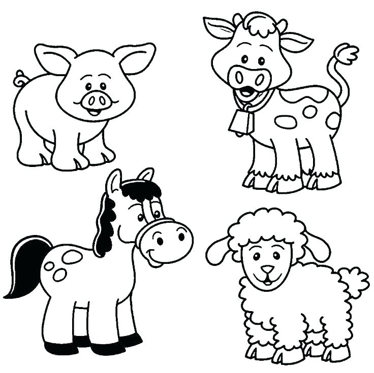 Coloring Pages Animals And Their Babies at GetColorings.com | Free