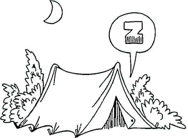 Coloring Pages Camping Theme at GetColorings.com | Free ...