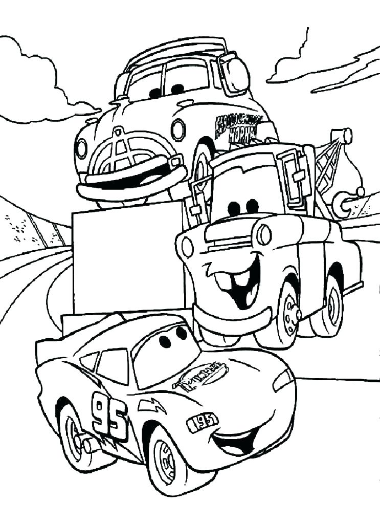 cars 3 coloring page