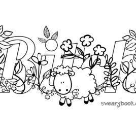 Coloring Pages Cuss Words at GetColorings.com | Free printable