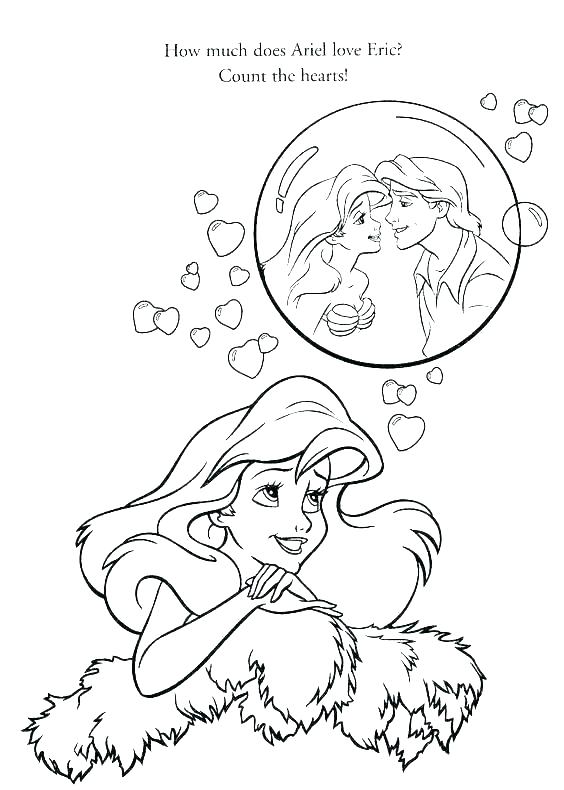Coloring Pages Disney Princess Ariel at GetColorings.com | Free